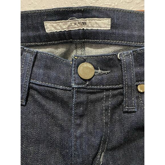 Joe's Jeans Women's Dark Wash Rocker Bootcut Jeans Size 27 low rise y2k - Picture 4 of 10